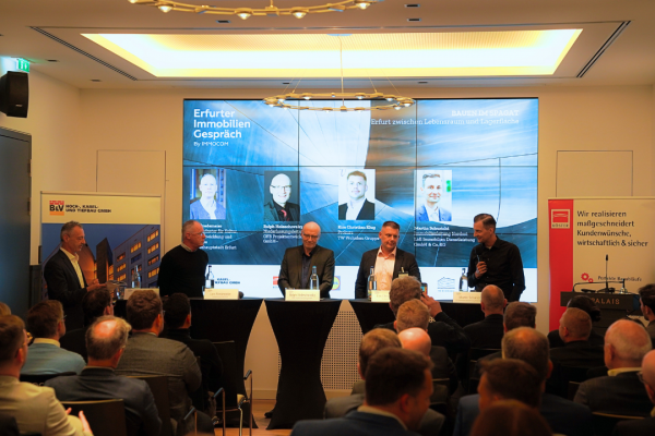 Between living space and storage space – Erfurt in dialogue